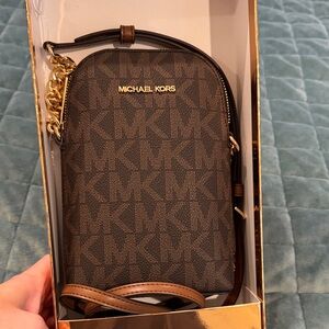 Michael Kors Crossbody brown logo